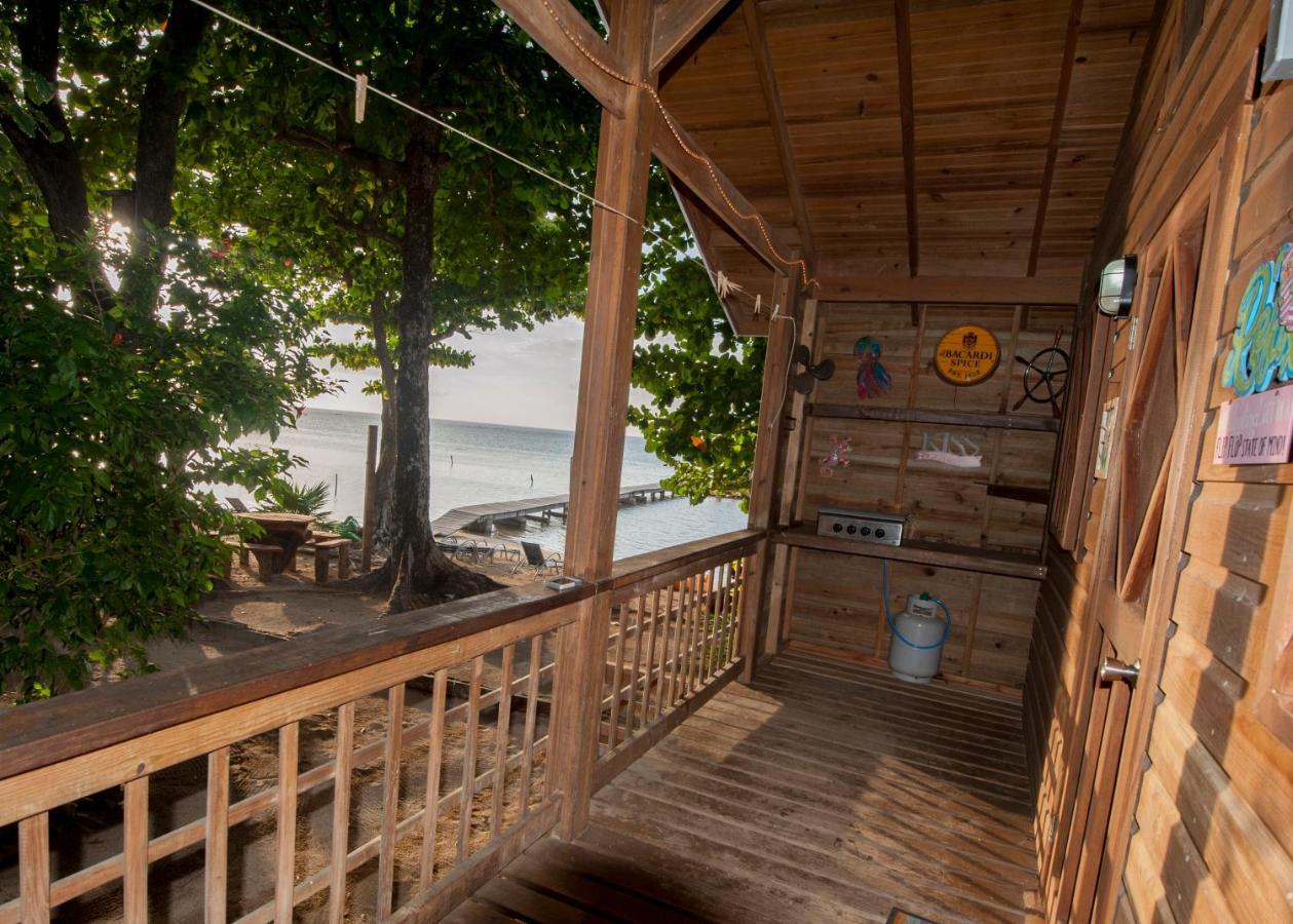 Blue Island Divers Casita Azul Villa Sandy Bay Exterior photo